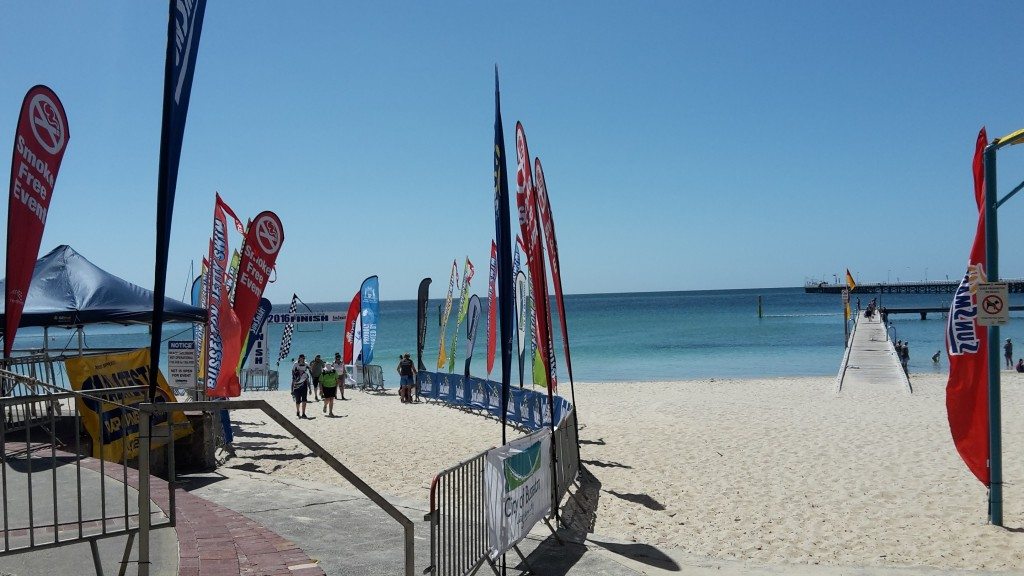 Busselton jetty swim exit